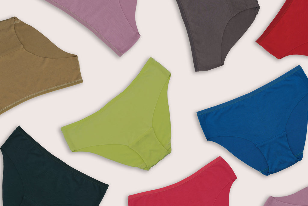 Pack of 3 Organic Bamboo Underwear – Surprise Colours | Kind to Skin